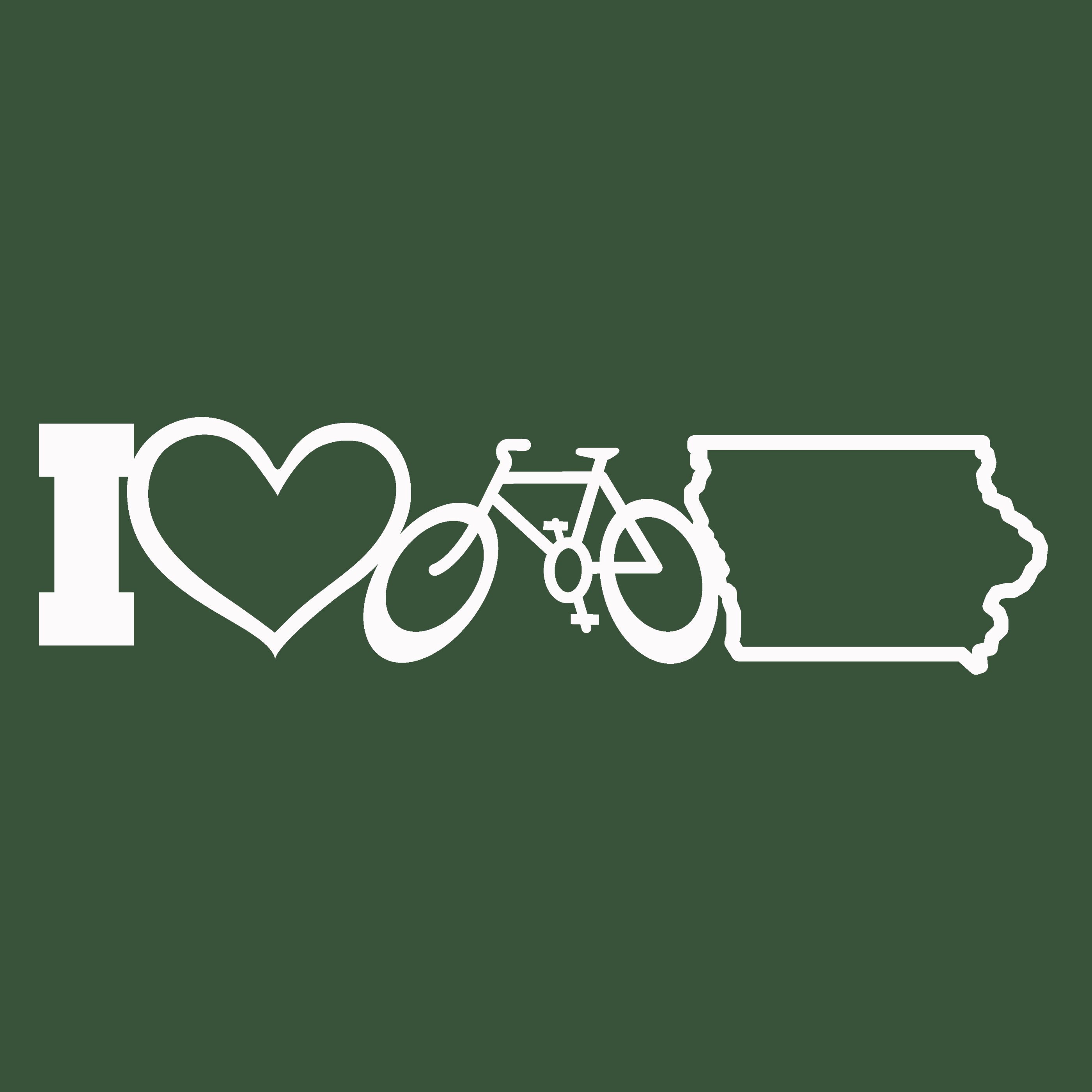 BIKEIOWA "I ❤️ BIKE IOWA" COLLECTION