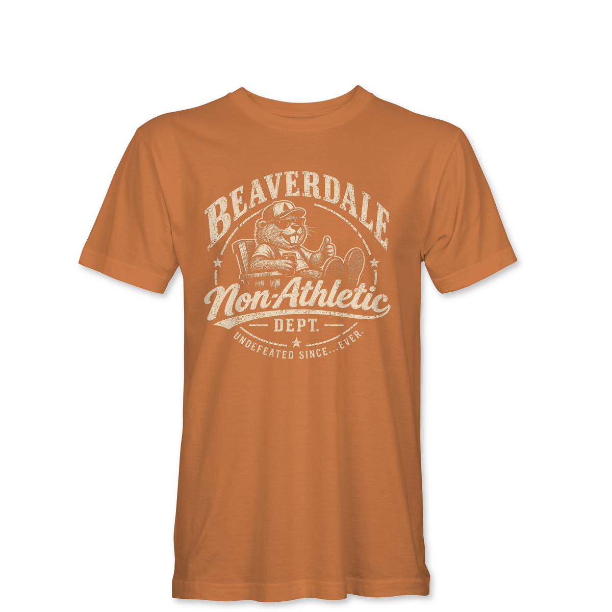 "BEAVERDALE NON-ATHLETIC DEPT." Unisex Heather Softstyle T-Shirt