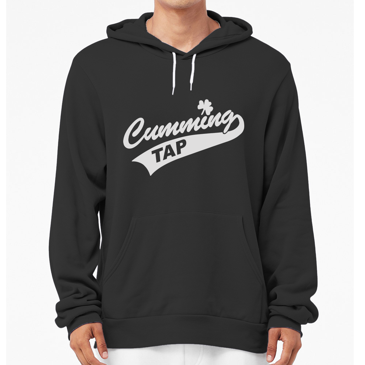 "Cumming Tap" Unisex Heather Hooded Sweatshirt