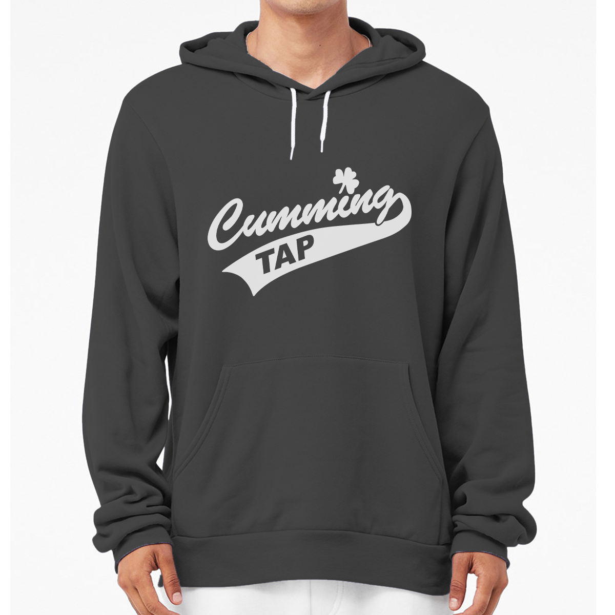 "Cumming Tap" Unisex Heather Hooded Sweatshirt