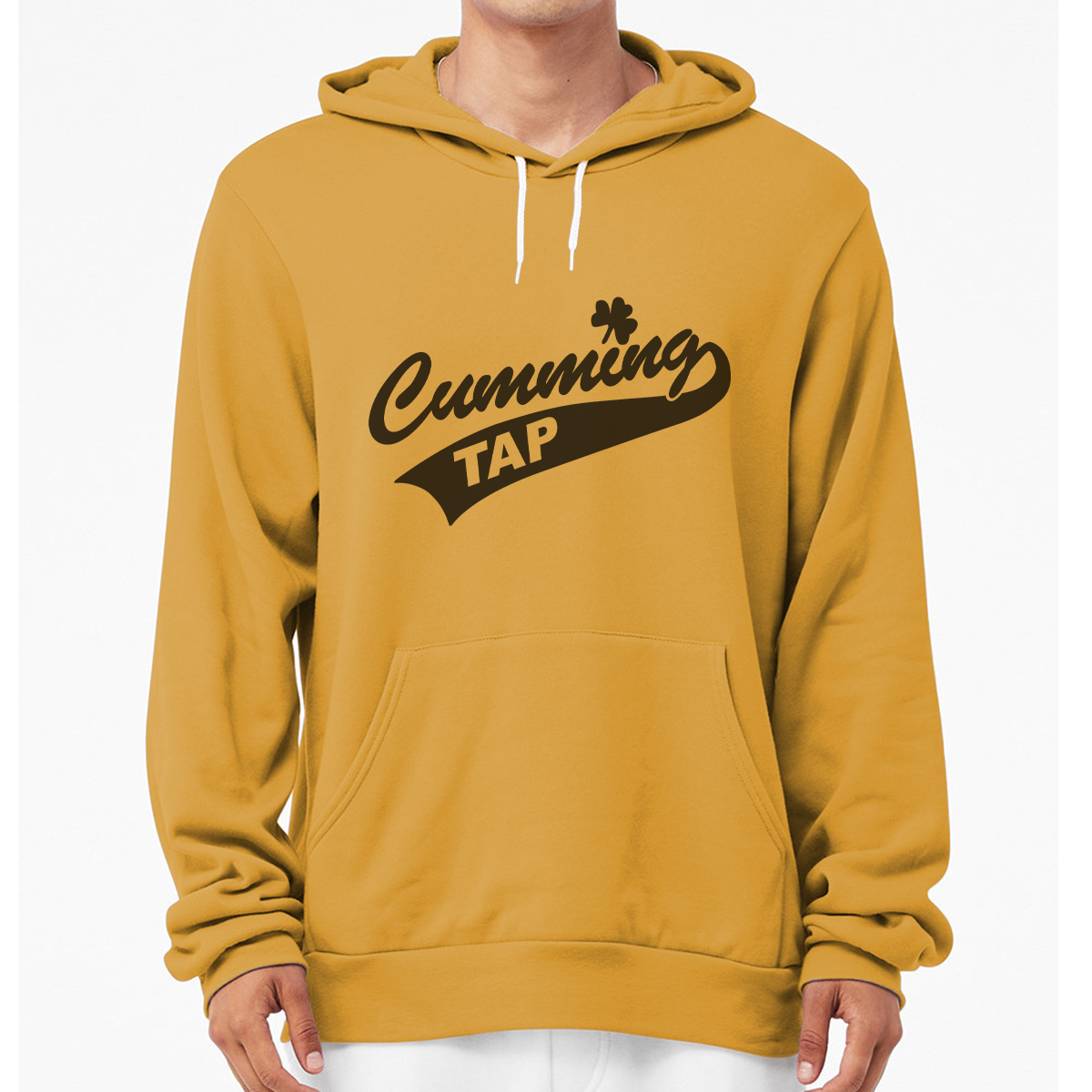 "Cumming Tap" Unisex Heather Hooded Sweatshirt