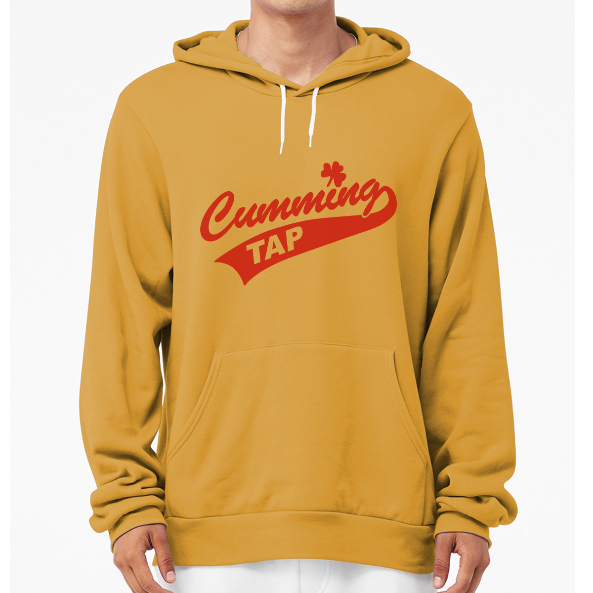 "Cumming Tap" Unisex Heather Hooded Sweatshirt