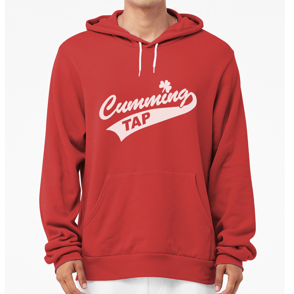 "Cumming Tap" Unisex Heather Hooded Sweatshirt