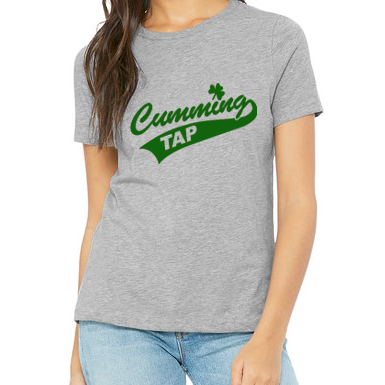 Cumming Tap Ladies' Relaxed Heather Short-Sleeve T-Shirt