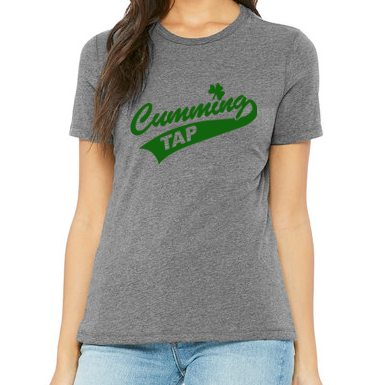 Cumming Tap Ladies' Relaxed Heather Short-Sleeve T-Shirt