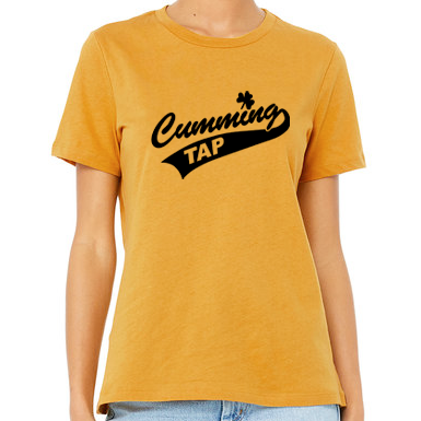 Cumming Tap Ladies' Relaxed Heather Short-Sleeve T-Shirt