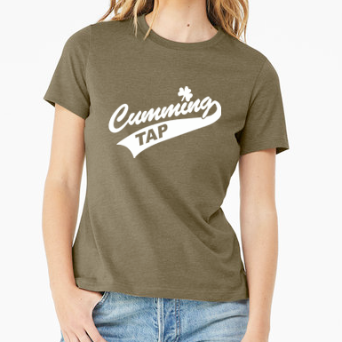 Cumming Tap Ladies' Relaxed Heather Short-Sleeve T-Shirt
