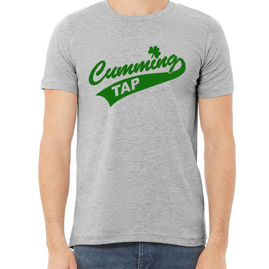 Cumming Tap Unisex Heather Short Sleeve T-Shirt