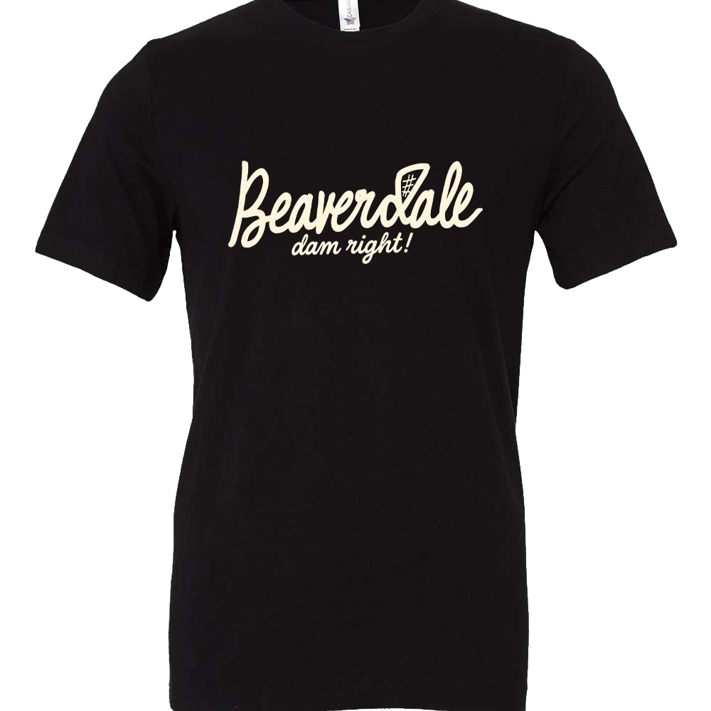 "BEAVERDALE DAM RIGHT" Bella + Canvas Unisex Jersey Tee - 3001