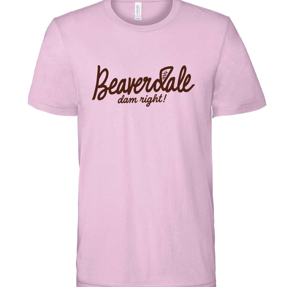 "BEAVERDALE DAM RIGHT" Bella + Canvas Unisex Jersey Tee - 3001
