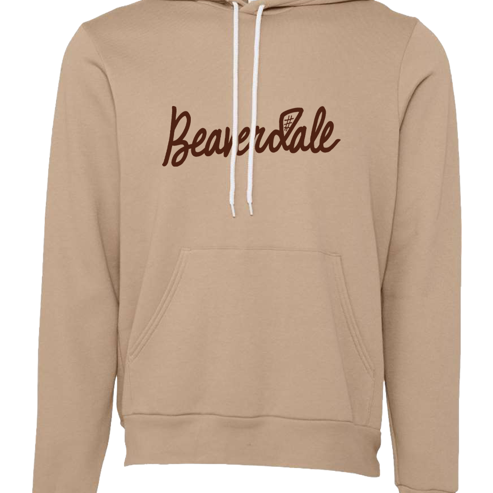 "BEAVERDALE" Bella + Canvas Unisex Sponge Fleece Hoodie Sweatshirt - 3719