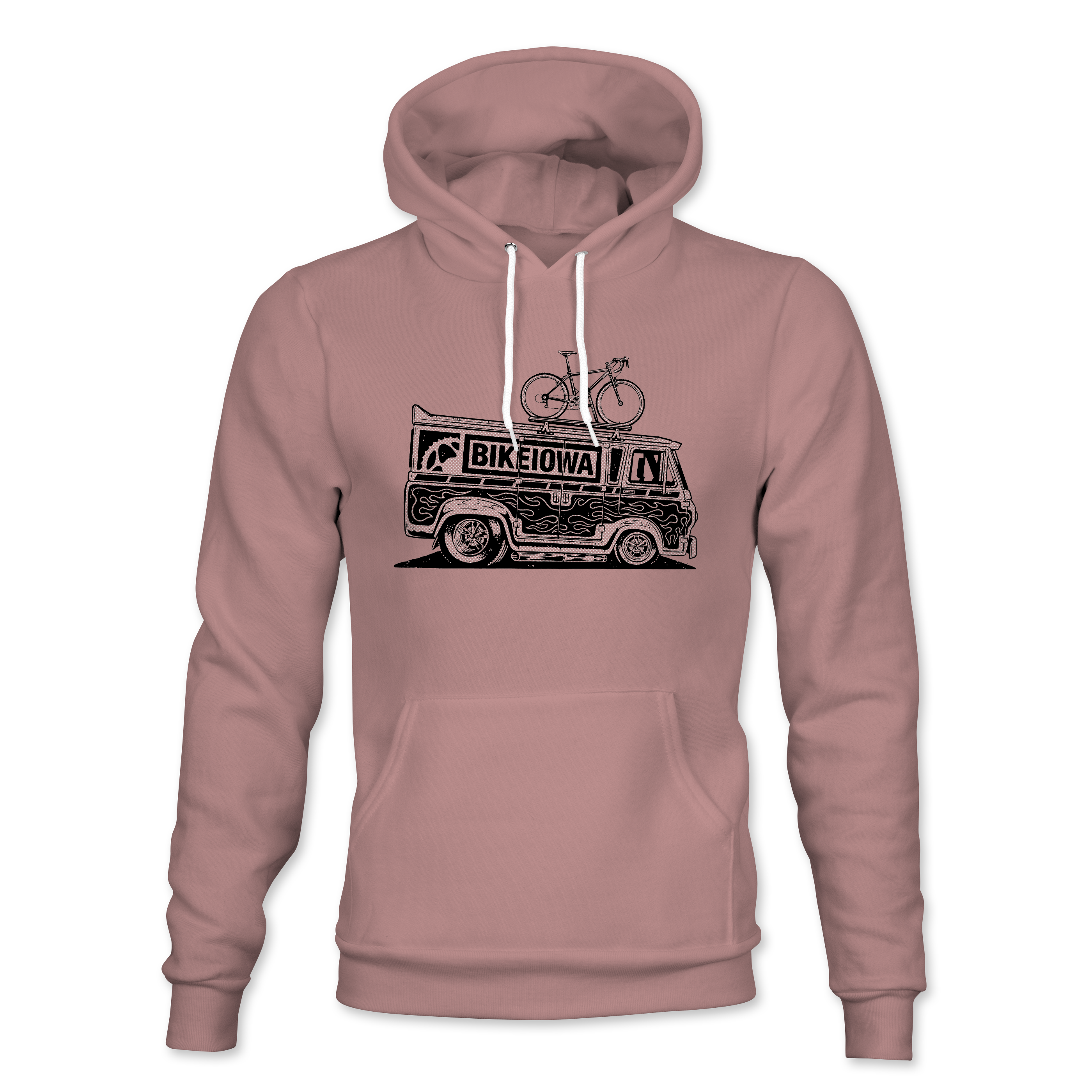 BIKEIOWA "RAD VAN" UNISEX HOODIE