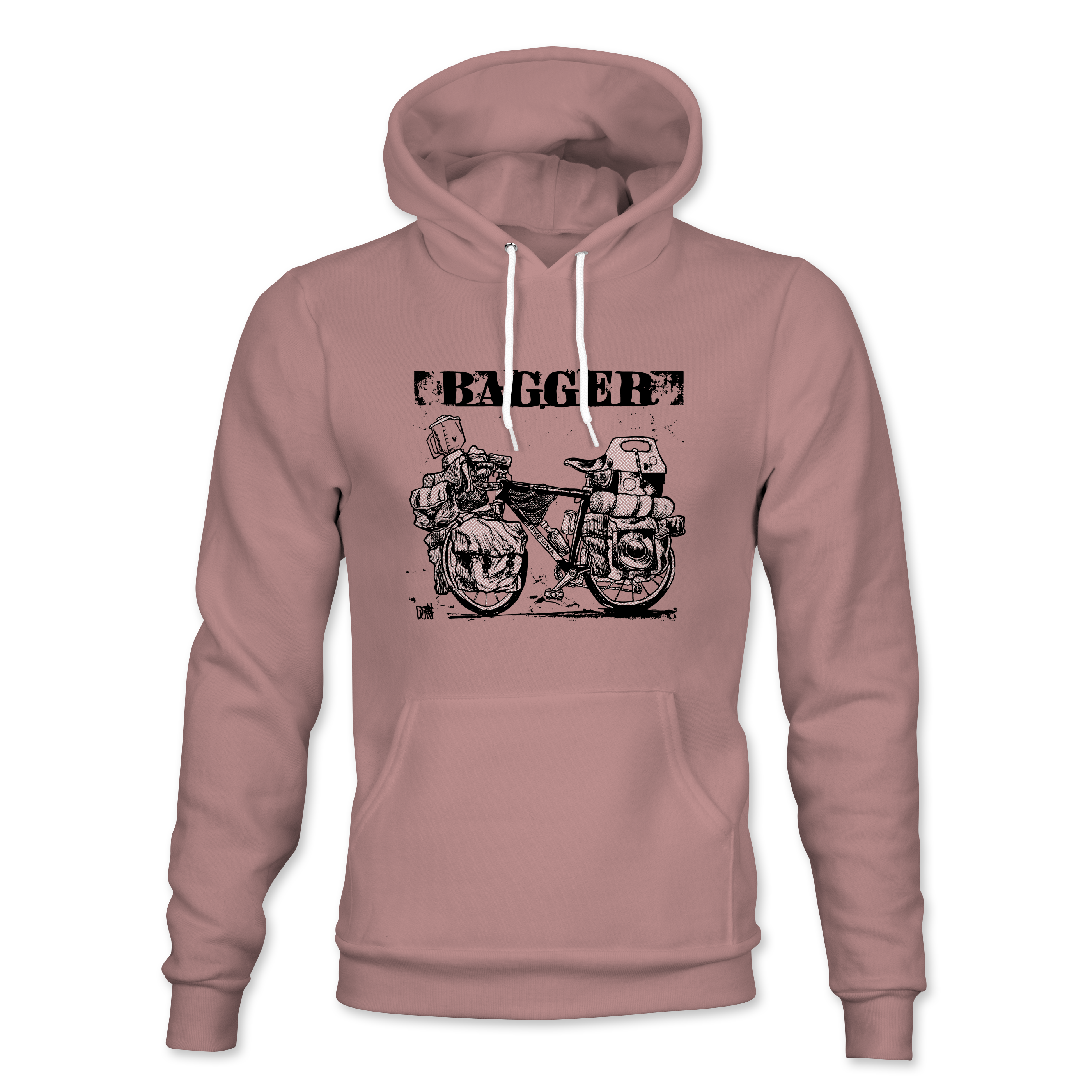 BIKEIOWA "BAGGER" UNISEX HOODIE