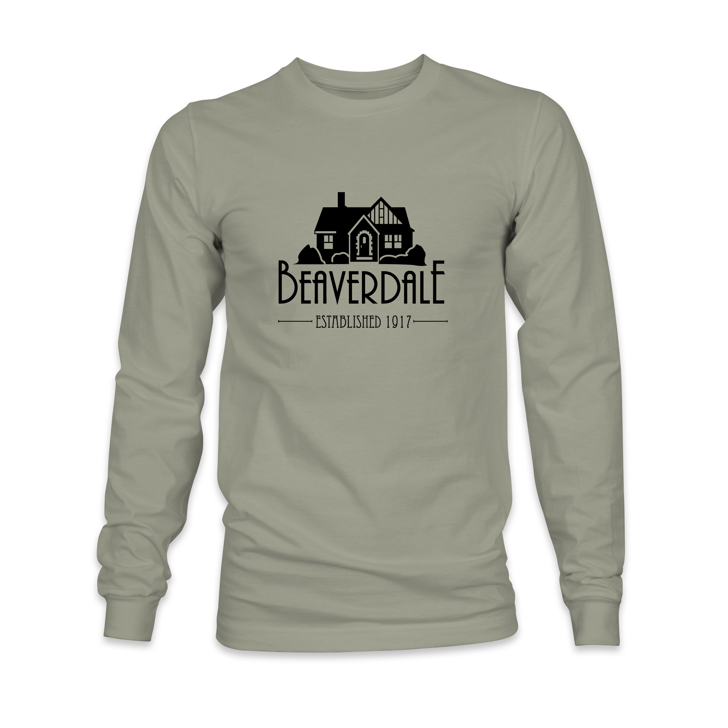 "BNA EST. 1917" Bella + Canvas Heather CVC Unisex Long Sleeve Tee - 3501CVC