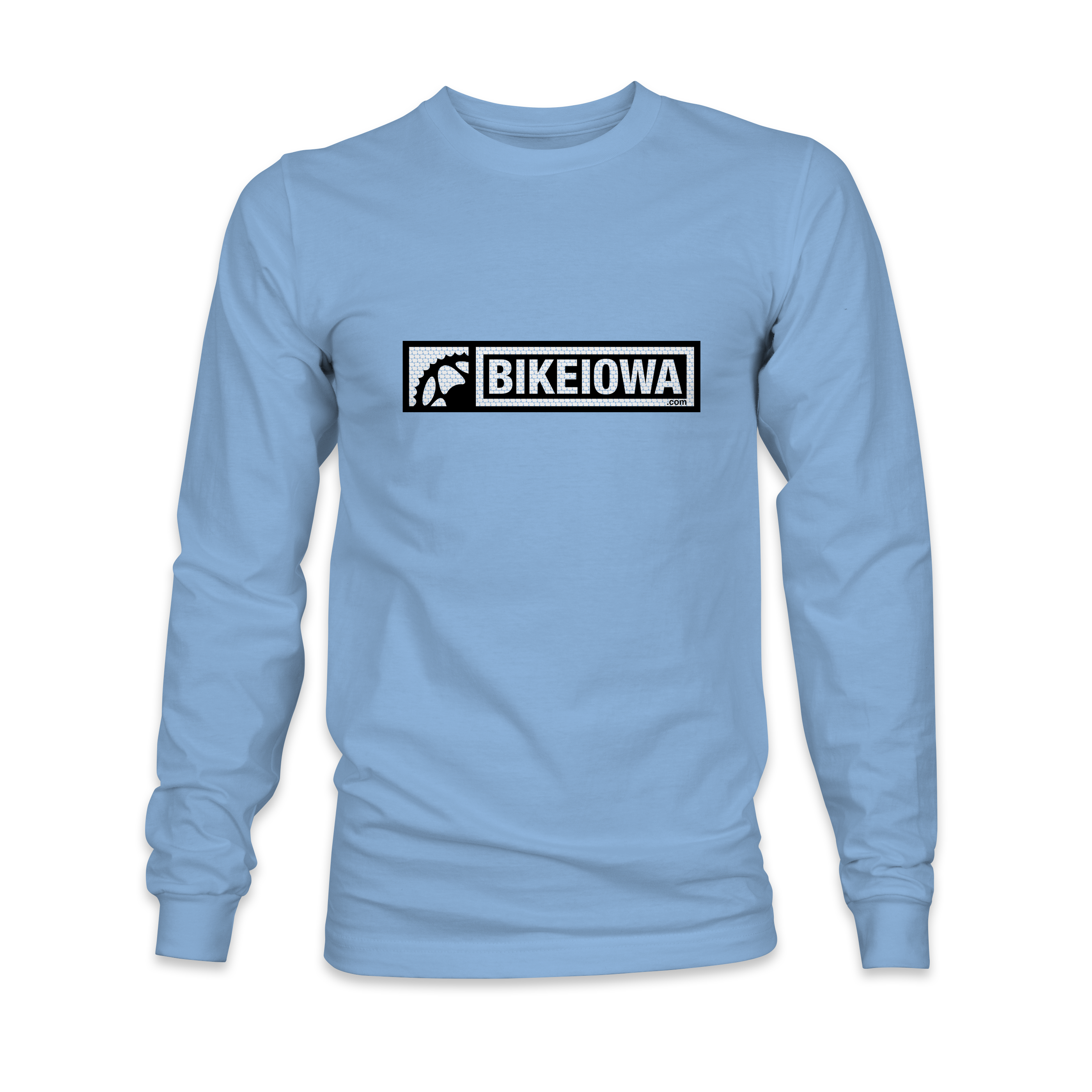 BIKEIOWA "BRAND LOGO" UNISEX LONGSLEEVE T-SHIRT