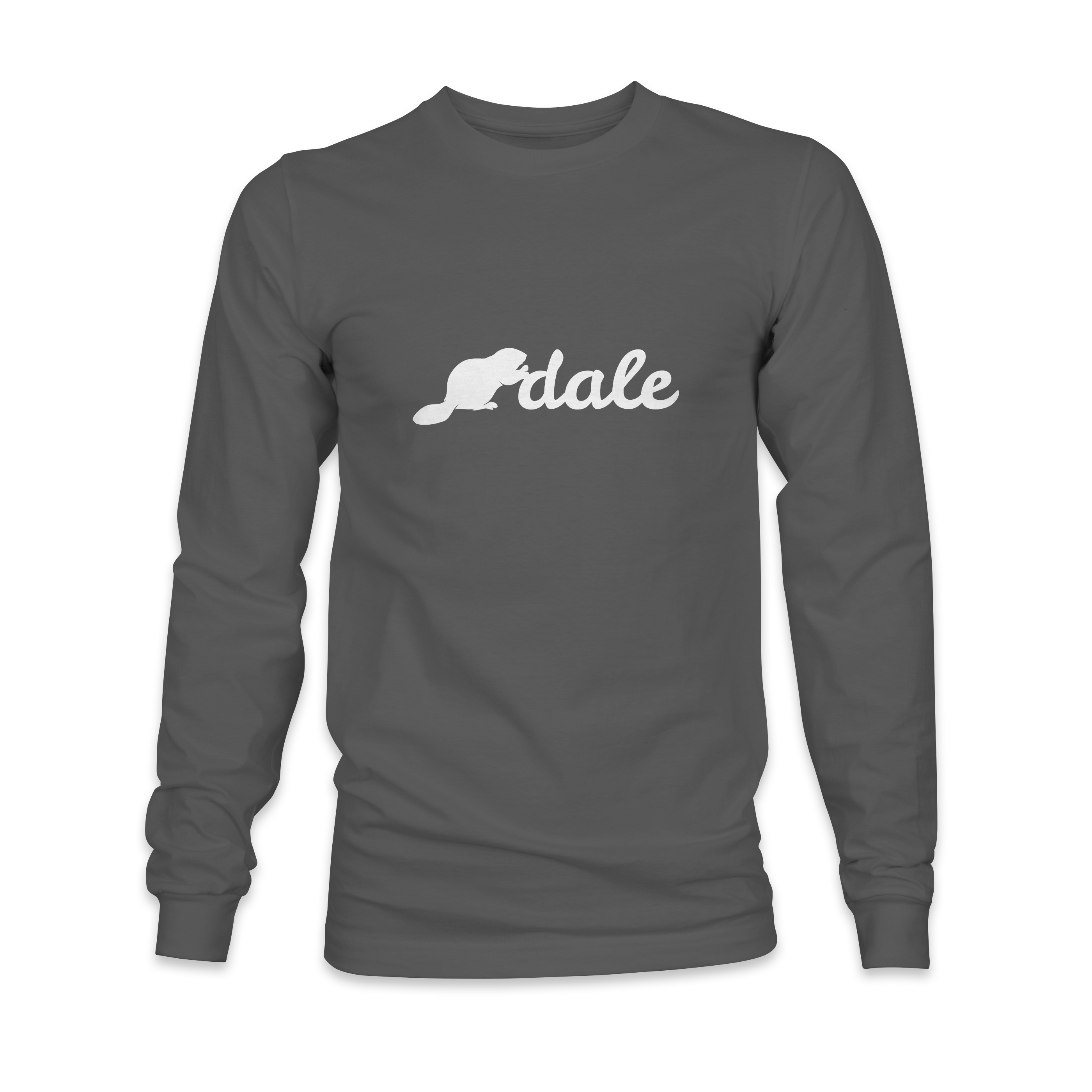 "BNA DALE" Bella + Canvas Heather CVC Unisex Long Sleeve Tee - 3501CVC