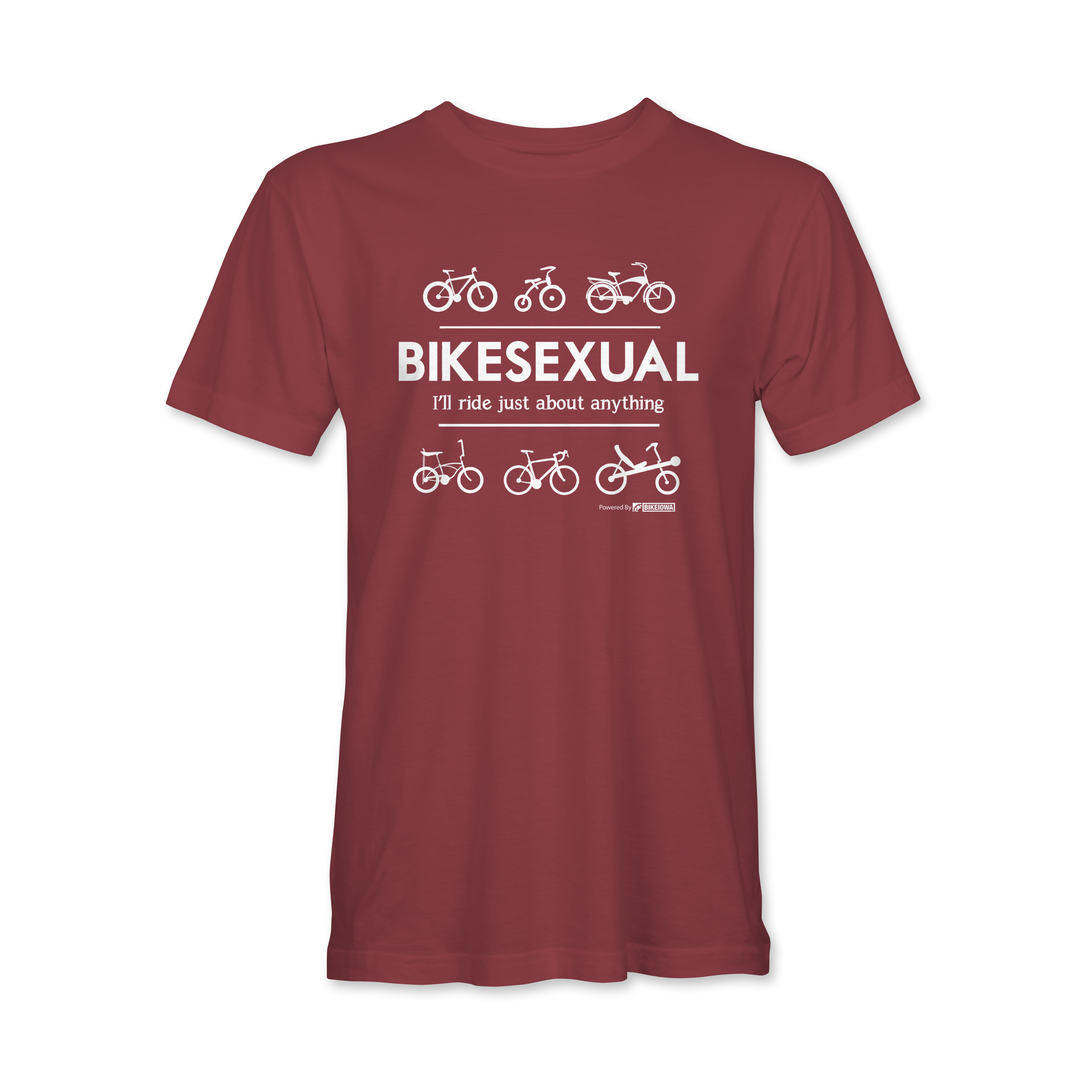 BIKEIOWA "BIKESEXUAL" T-SHIRT