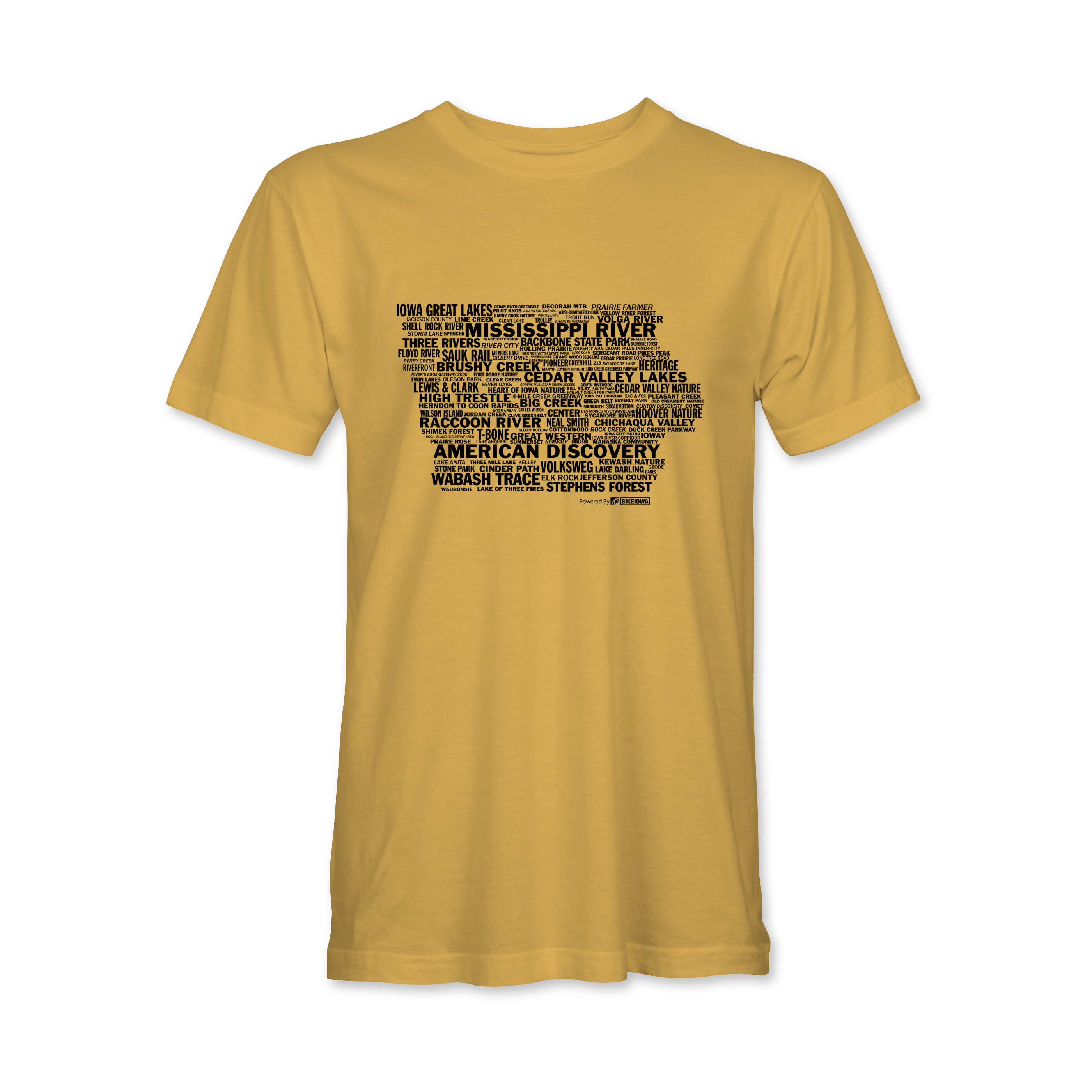 BIKEIOWA "IOWA TRAILS COLLAGE"