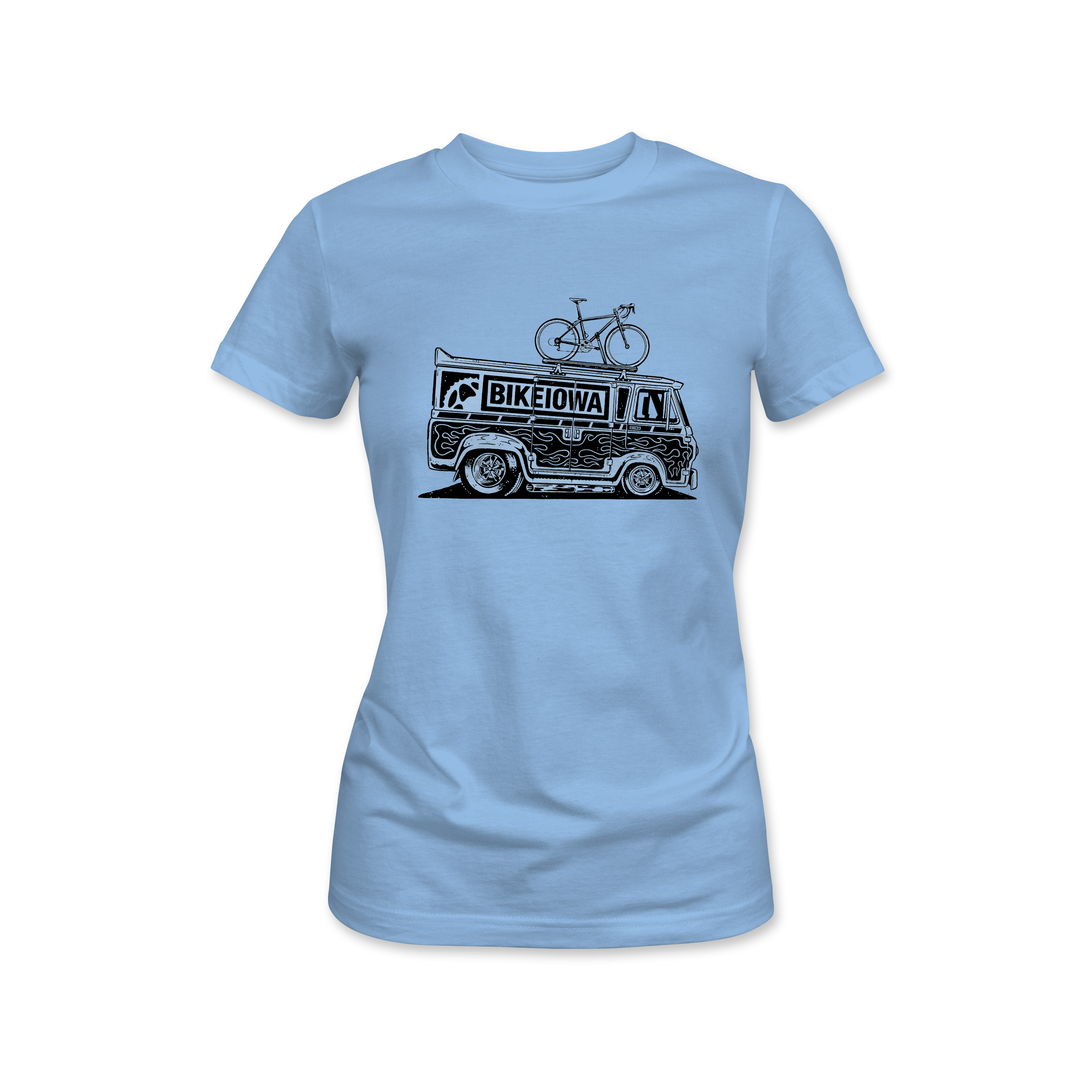 BIKEIOWA "RAD VAN" LADIES T-SHIRT