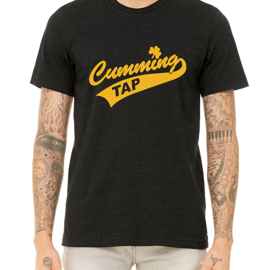 Cumming Tap Unisex Heather Short Sleeve T-Shirt