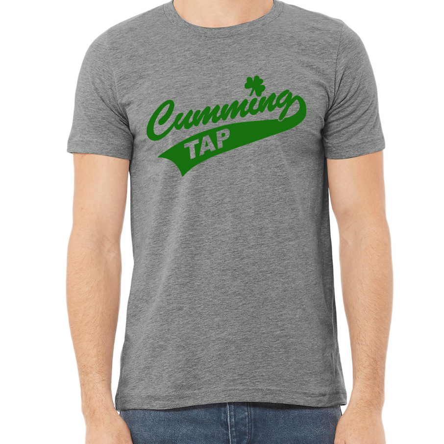 Cumming Tap Unisex Heather Short Sleeve T-Shirt