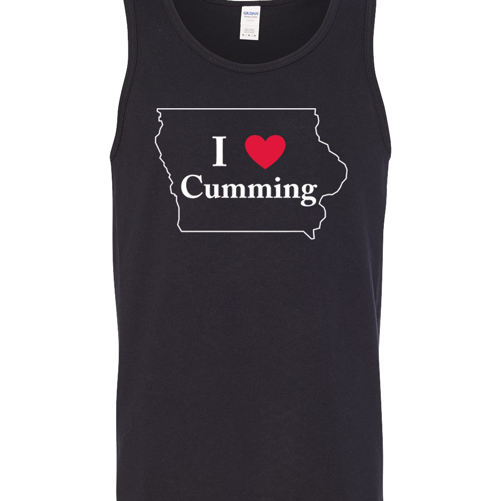 "I LUV CUMMING" Gildan Unisex Heavy Cotton™ Tank Top - 5200