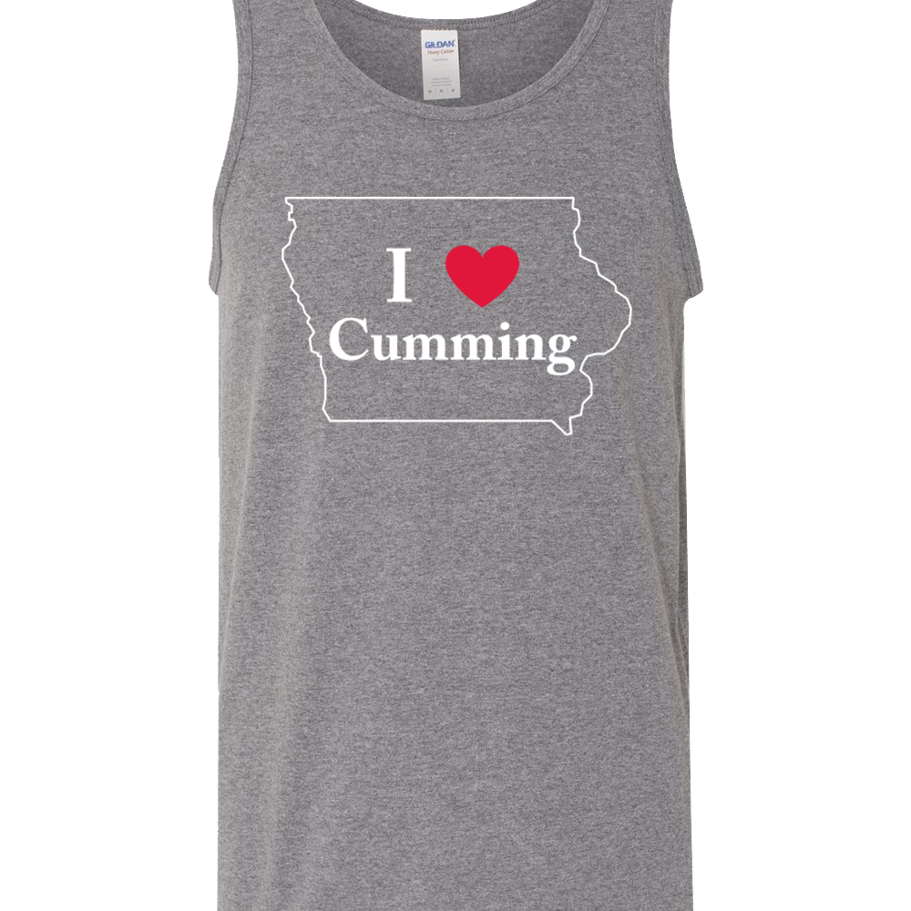 "I LUV CUMMING" Gildan Unisex Heavy Cotton™ Tank Top - 5200