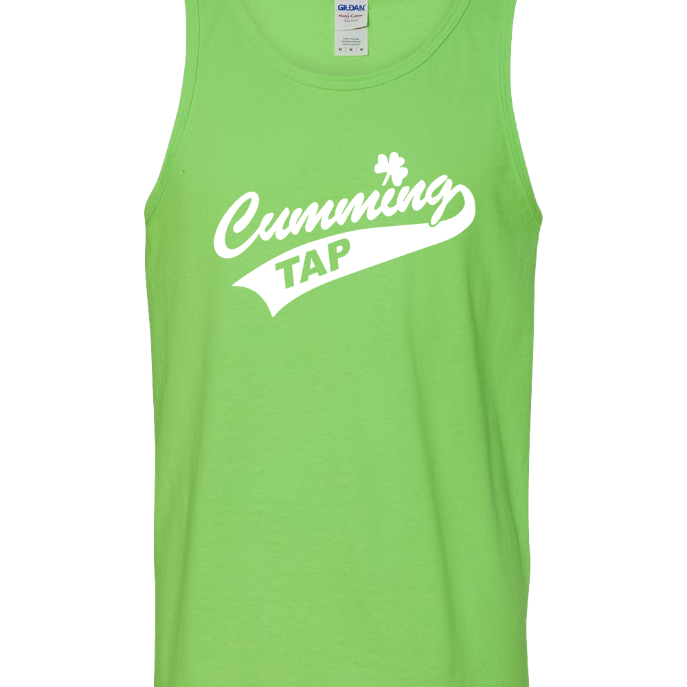 "CUMMING TAP SWOOSH" Gildan Unisex Heavy Cotton™ Tank Top - 5200