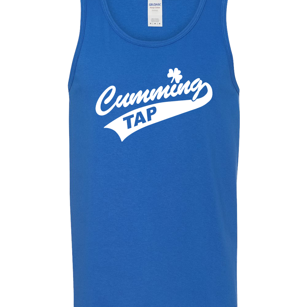 "CUMMING TAP SWOOSH" Gildan Unisex Heavy Cotton™ Tank Top - 5200