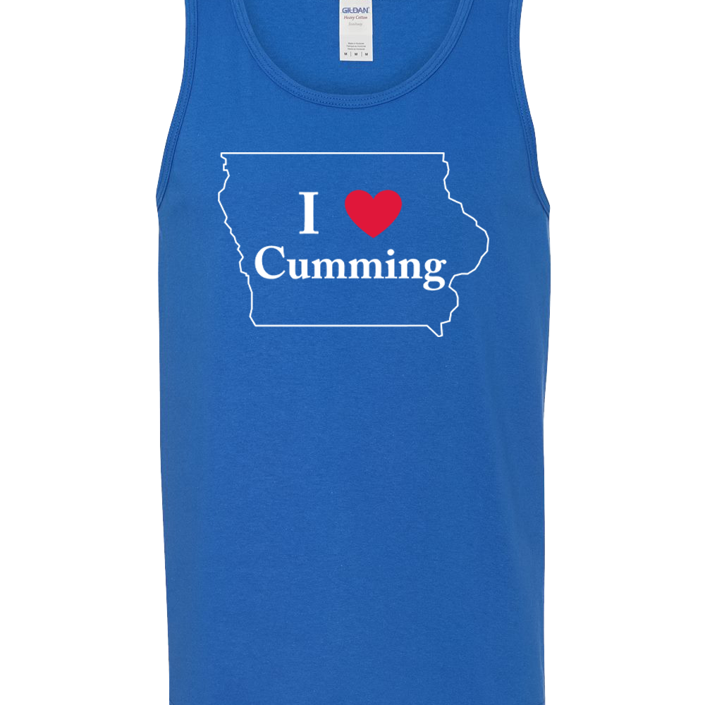 "I LUV CUMMING" Gildan Unisex Heavy Cotton™ Tank Top - 5200
