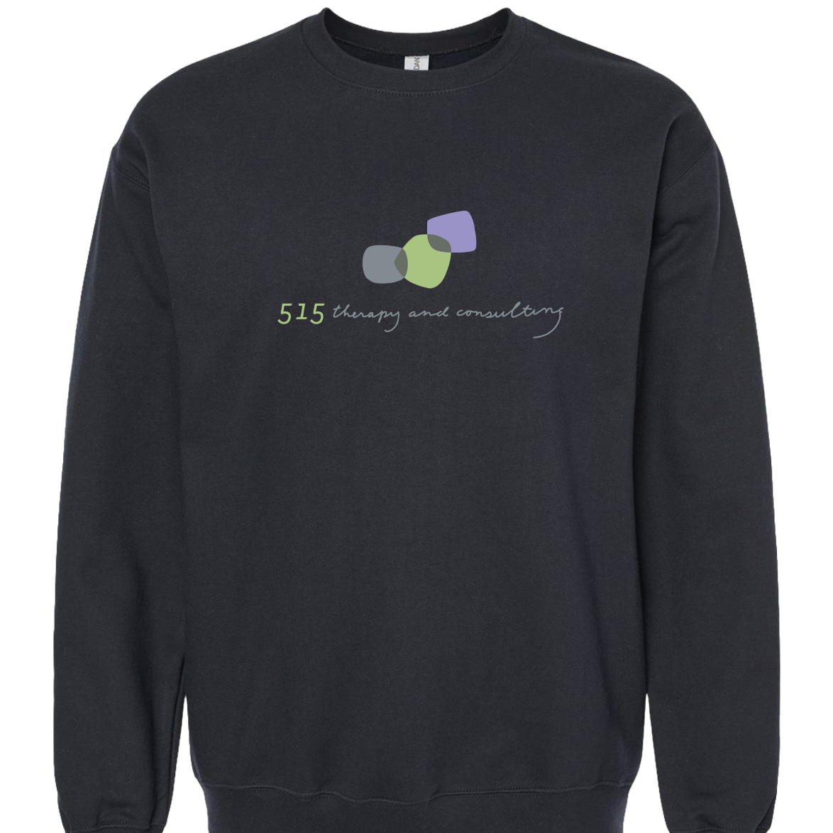 "515 THERAPY AND CONSULTING" Gildan Unisex Softstyle® Midweight Crewneck Sweatshirt - SF000