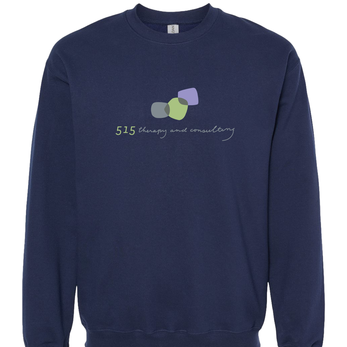 "515 THERAPY AND CONSULTING" Gildan Unisex Softstyle® Midweight Crewneck Sweatshirt - SF000