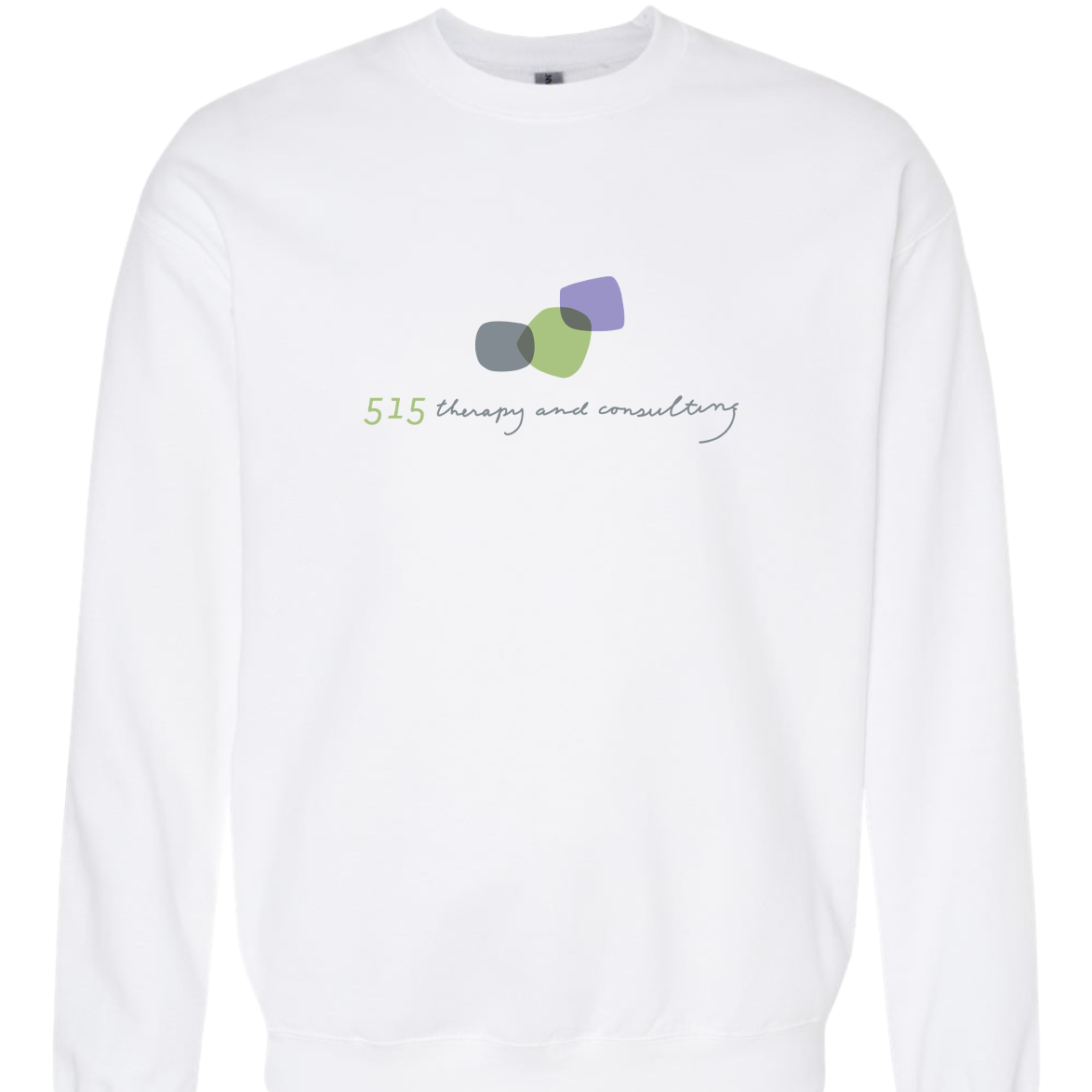 "515 THERAPY AND CONSULTING" Gildan Unisex Softstyle® Midweight Crewneck Sweatshirt - SF000