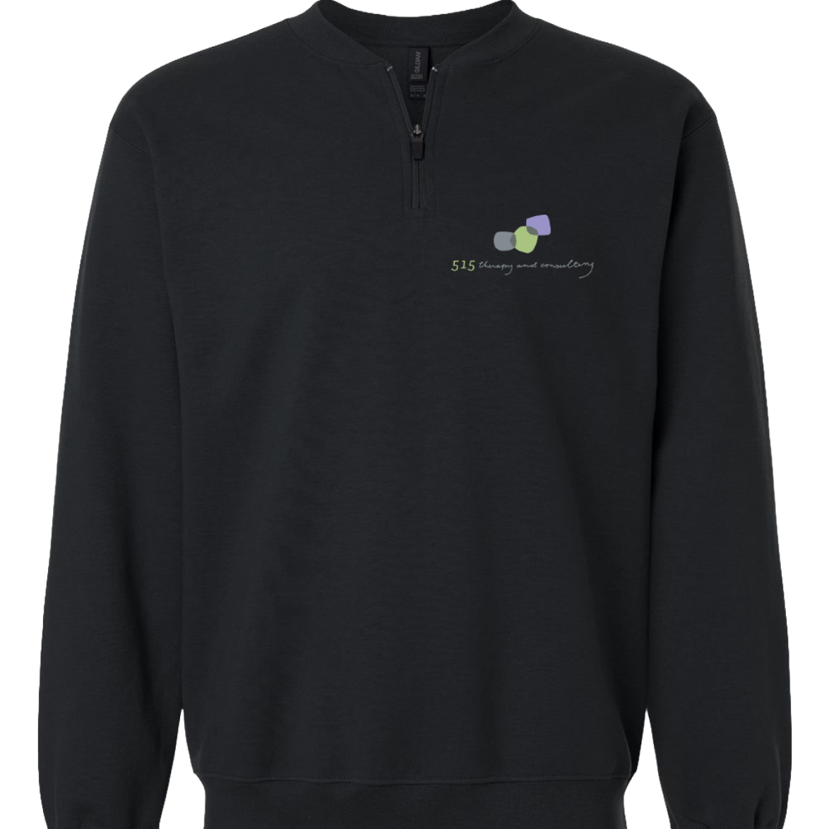 "515 THERAPY AND CONSULTING" Gildan Unisex Softstyle® Midweight Quarter-Zip Sweatshirt - SF008