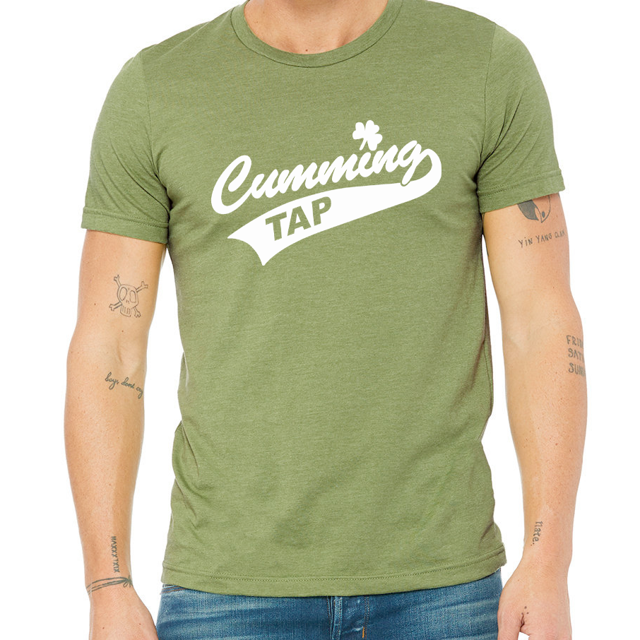 Cumming Tap Unisex Heather Short Sleeve T-Shirt