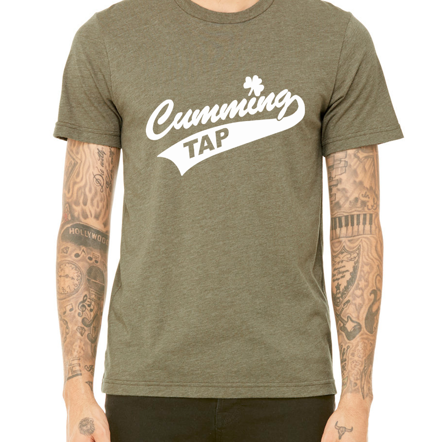 Cumming Tap Unisex Heather Short Sleeve T-Shirt
