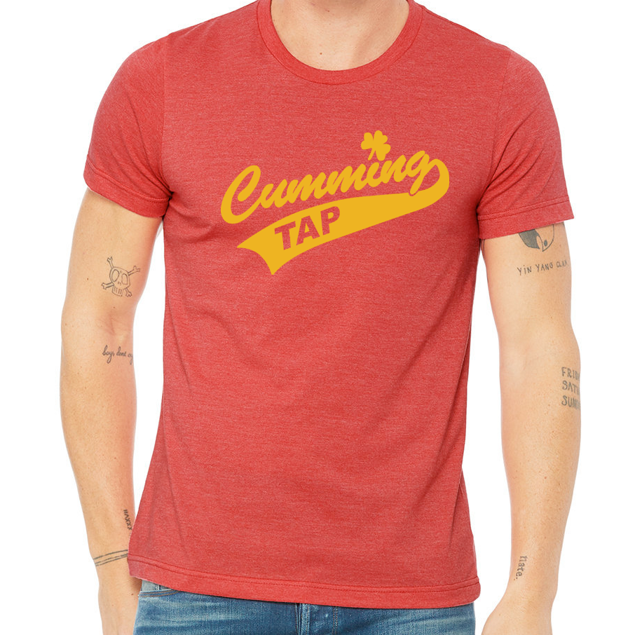 Cumming Tap Unisex Heather Short Sleeve T-Shirt