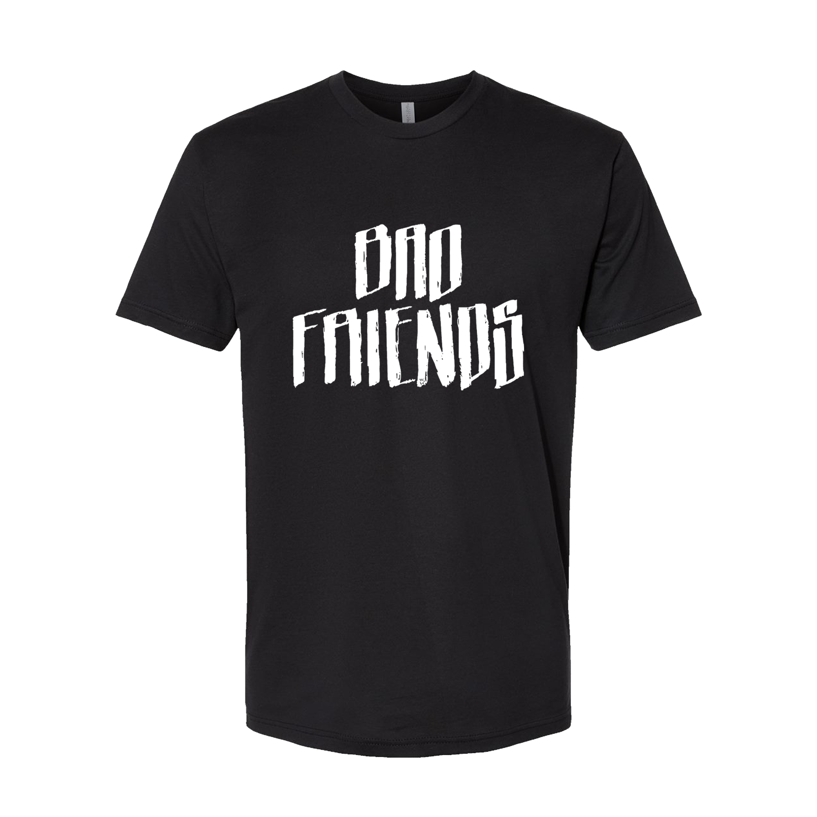 BAD FRIENDS "BRANDED LOGO" Next Level Cotton T-Shirt - 3600
