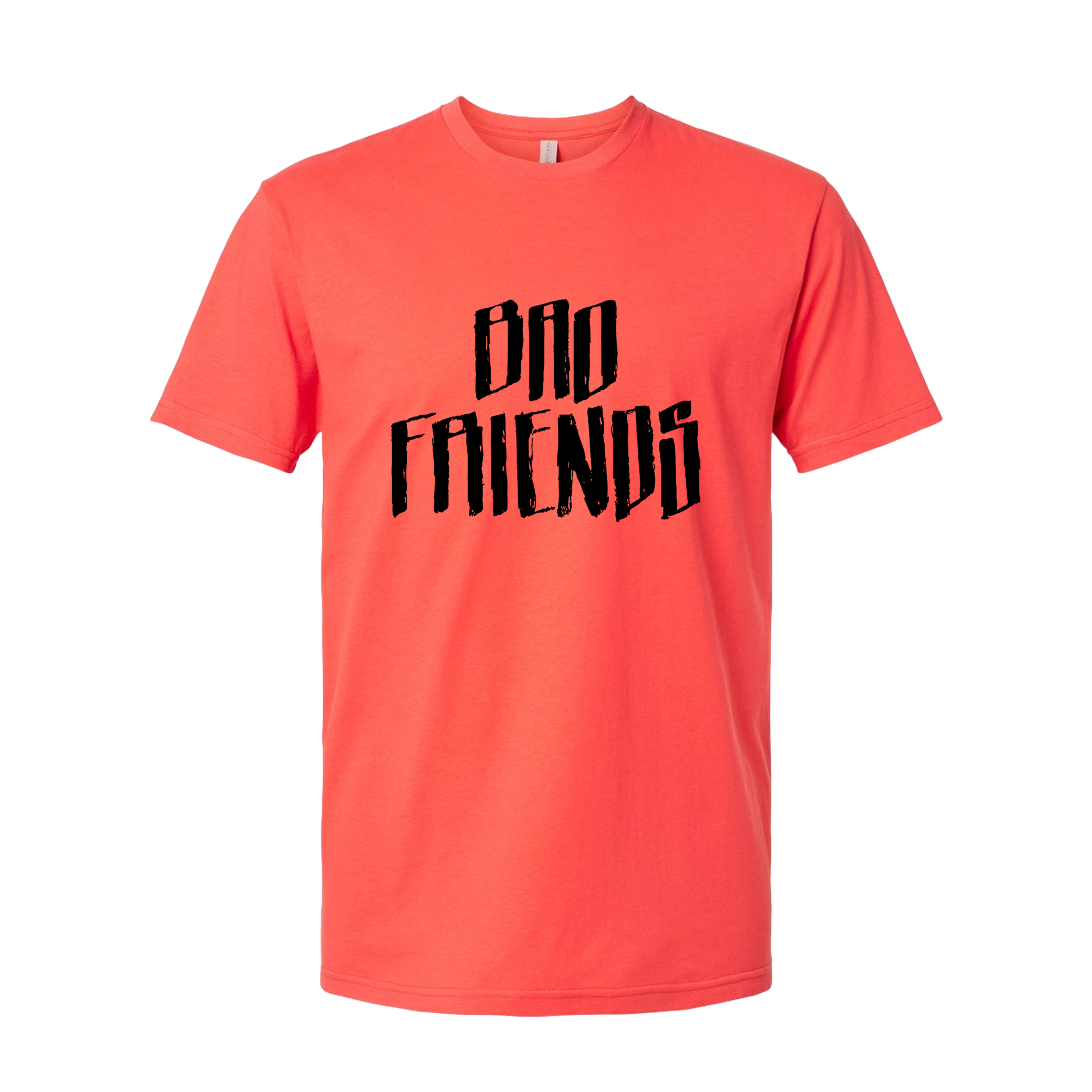 BAD FRIENDS "BRANDED LOGO" Next Level Cotton T-Shirt - 3600