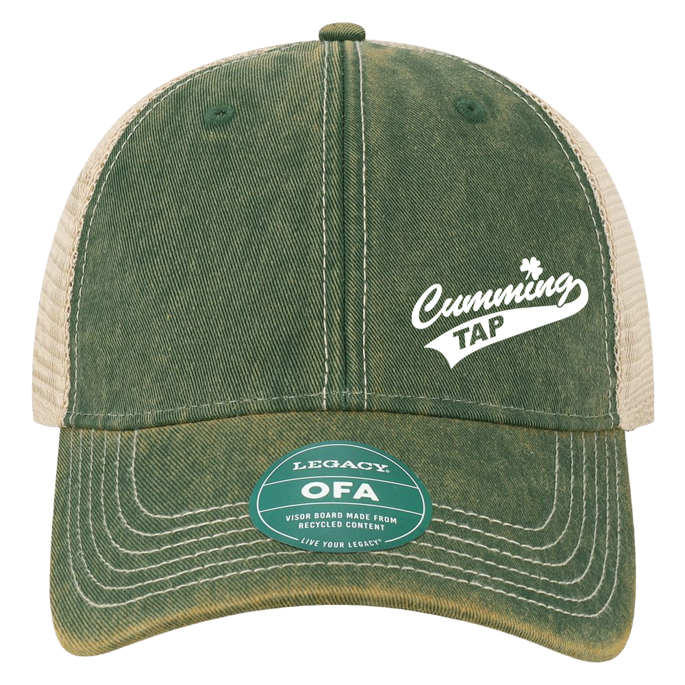 "CUMMING TAP LOGO" OFA-Old Favorite Trucker Cap