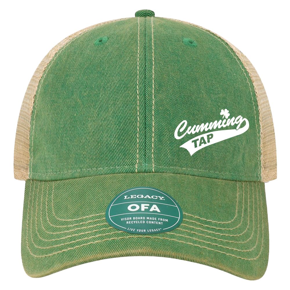 "CUMMING TAP LOGO" OFA-Old Favorite Trucker Cap