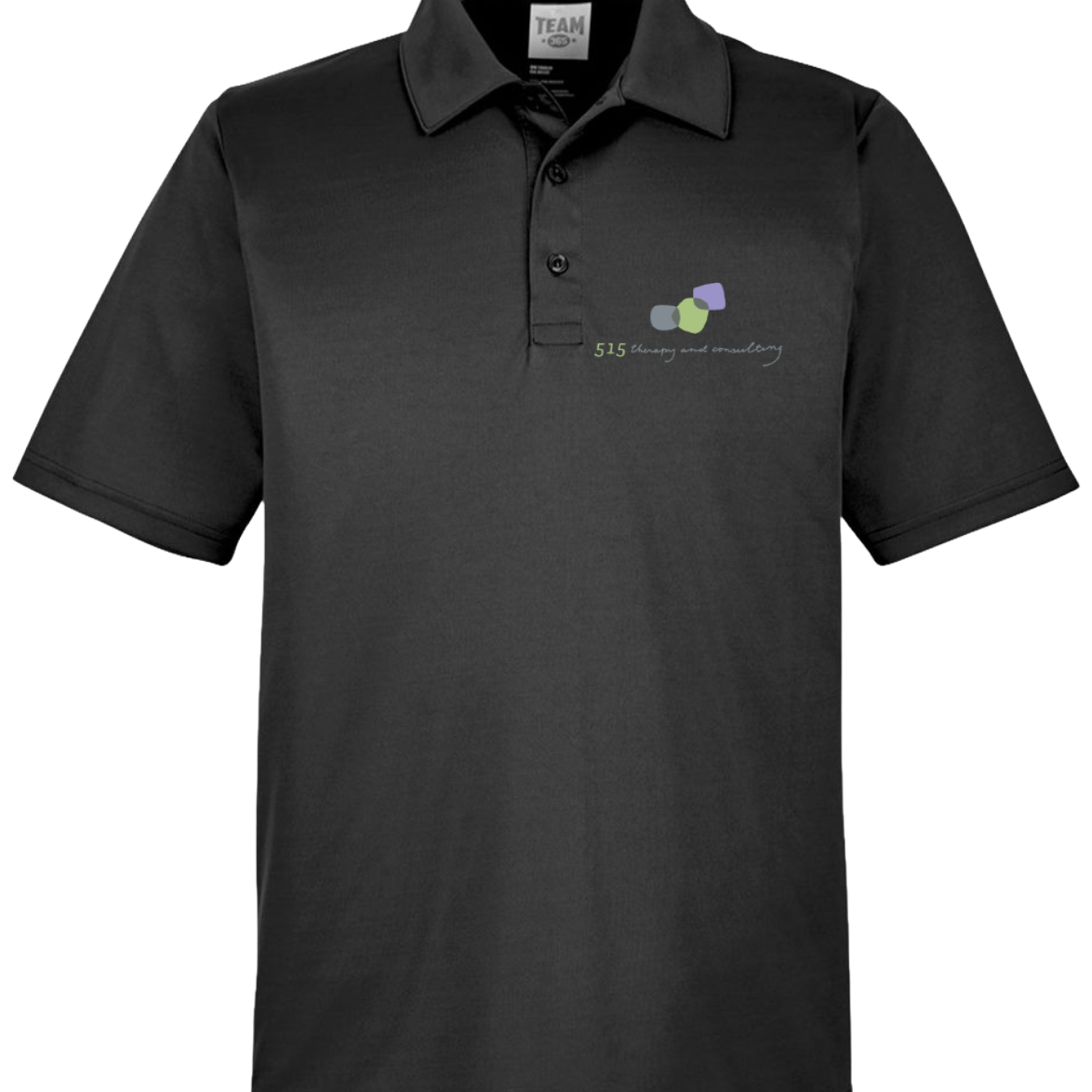 "515 THERAPY AND CONSULTING" Team 365 Men's Zone Performance Polo - TT51