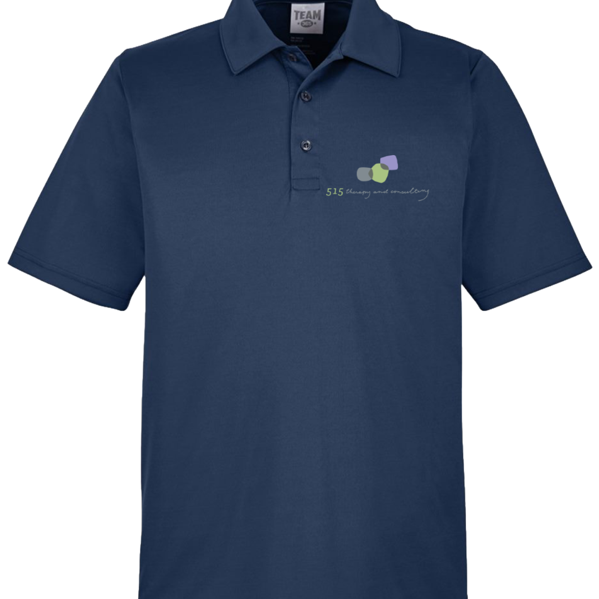 "515 THERAPY AND CONSULTING" Team 365 Men's Zone Performance Polo - TT51