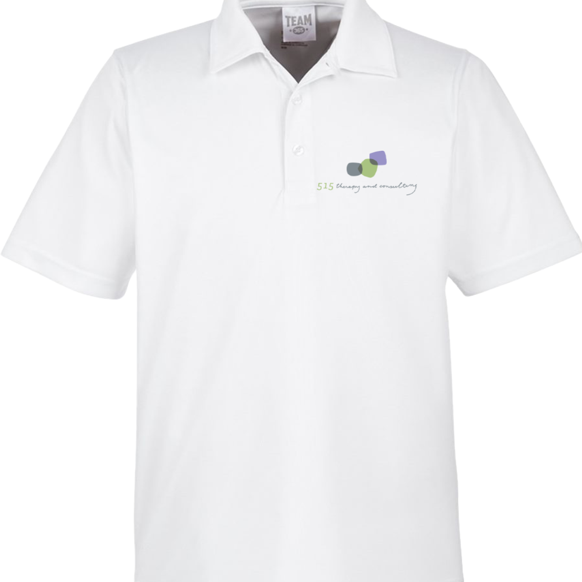 "515 THERAPY AND CONSULTING" Team 365 Men's Zone Performance Polo - TT51