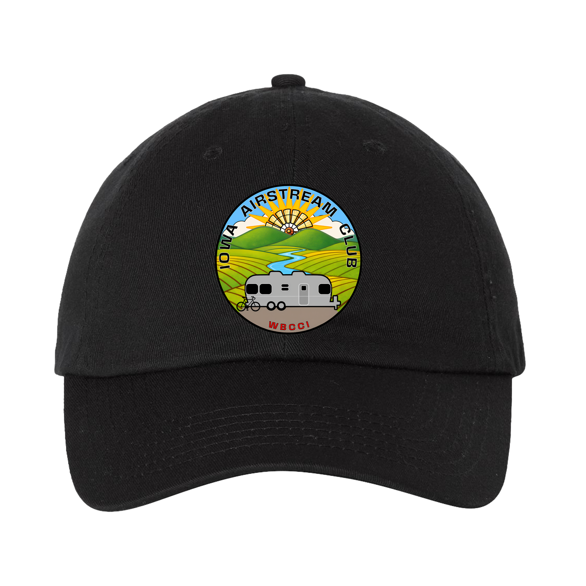 "IOWA AIRSTREAM CLUB" Valuecap Bio-Washed Classic Dad Hat - VC300A