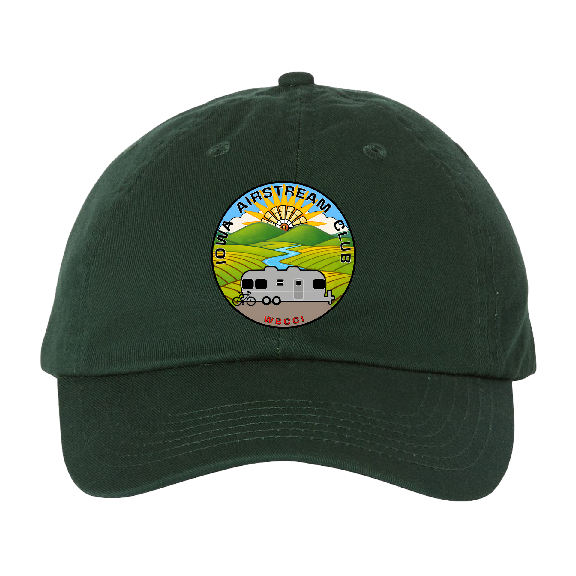 "IOWA AIRSTREAM CLUB" Valuecap Bio-Washed Classic Dad Hat - VC300A