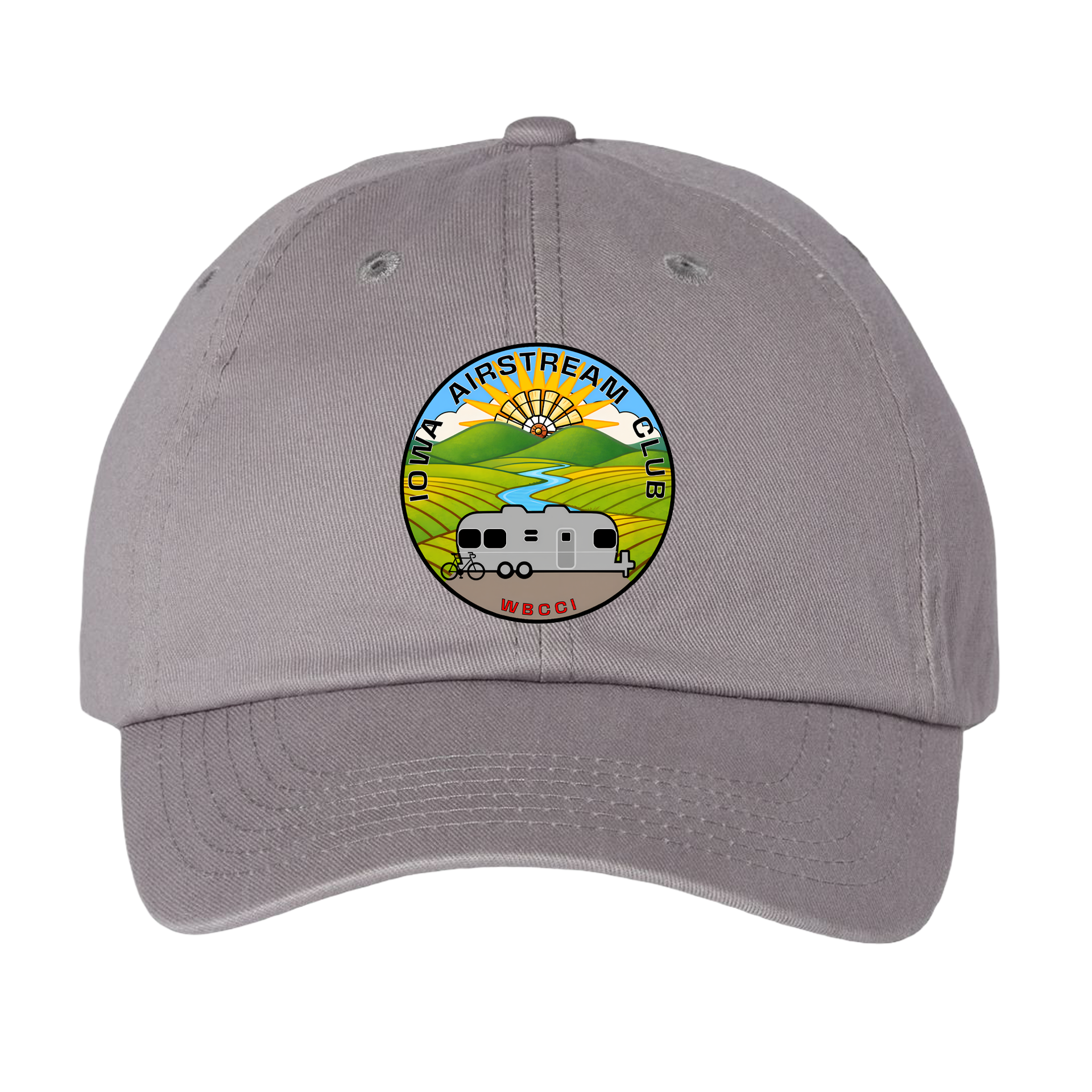 "IOWA AIRSTREAM CLUB" Valuecap Bio-Washed Classic Dad Hat - VC300A
