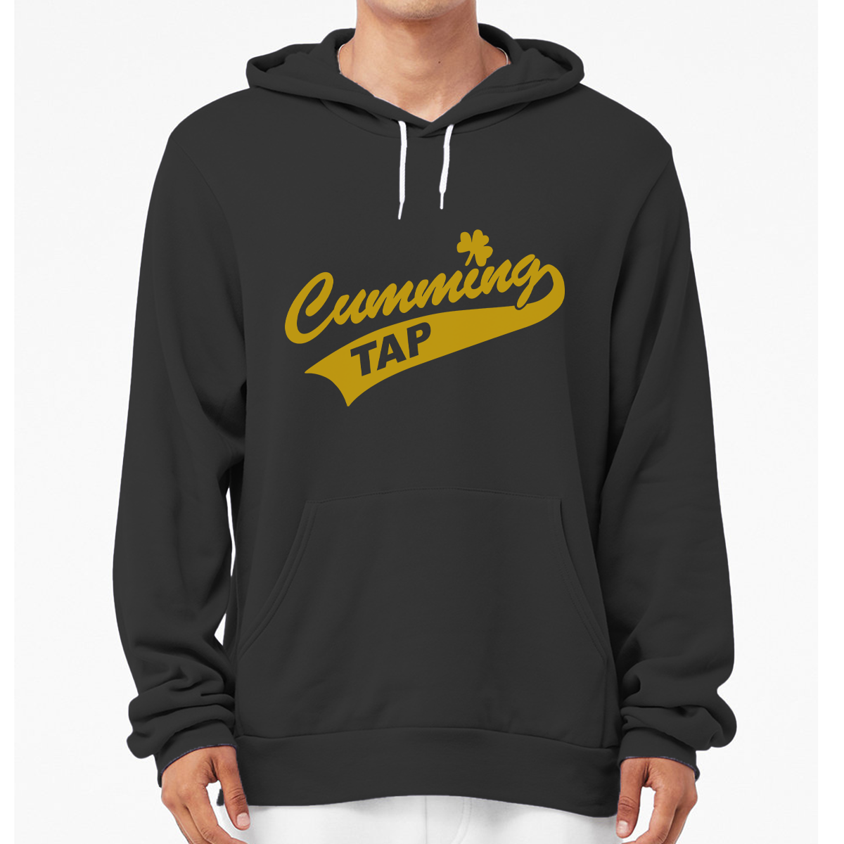 "Cumming Tap" Unisex Heather Hooded Sweatshirt