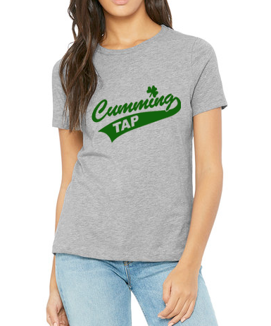 Cumming Tap Ladies' Relaxed Heather Short-Sleeve T-Shirt