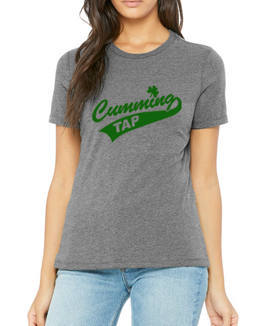 Cumming Tap Ladies' Relaxed Heather Short-Sleeve T-Shirt